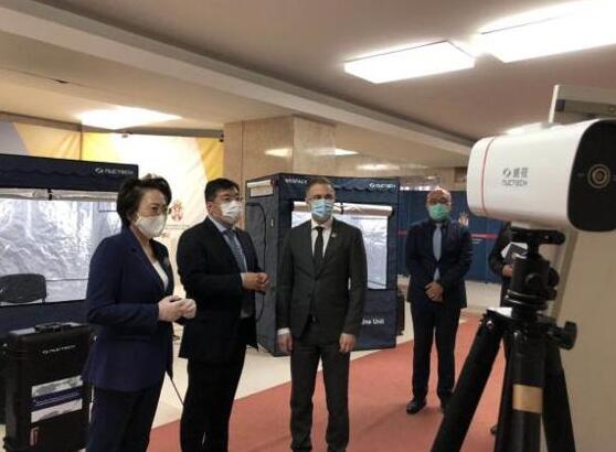 同方威視捐贈塞爾維亞內(nèi)務(wù)部的抗疫設(shè)備交接儀式順利舉行