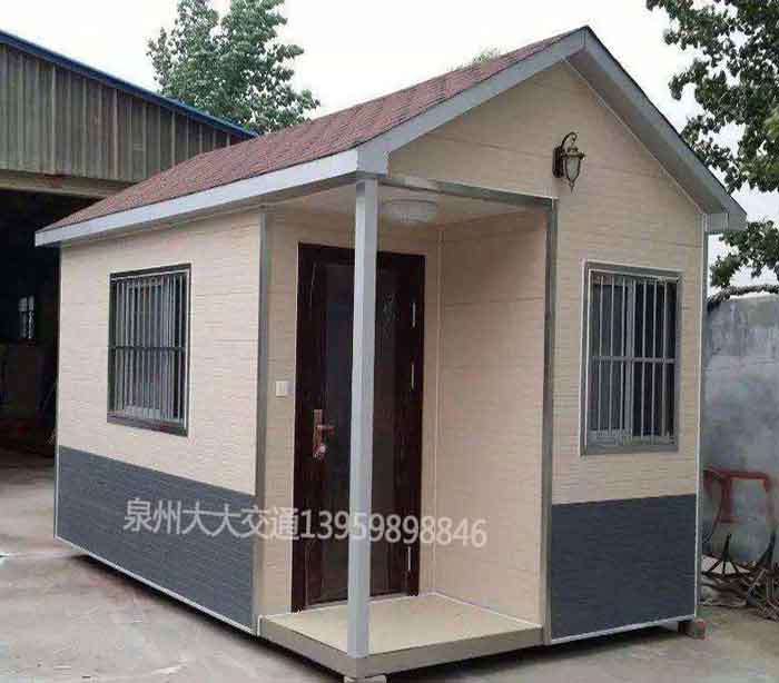 金屬雕花板崗亭