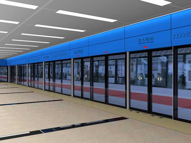 西安市地鐵一號線一期工程 - 中出網-智能出入口與停車充電門戶