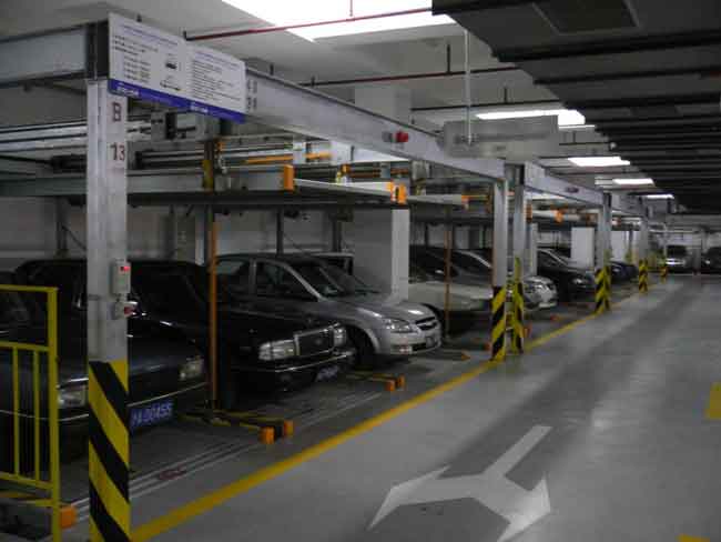 上海浦東中核大廈立體車(chē)庫(kù)案例 - 中出網(wǎng)-智能出入口與停車(chē)充電門(mén)戶(hù)