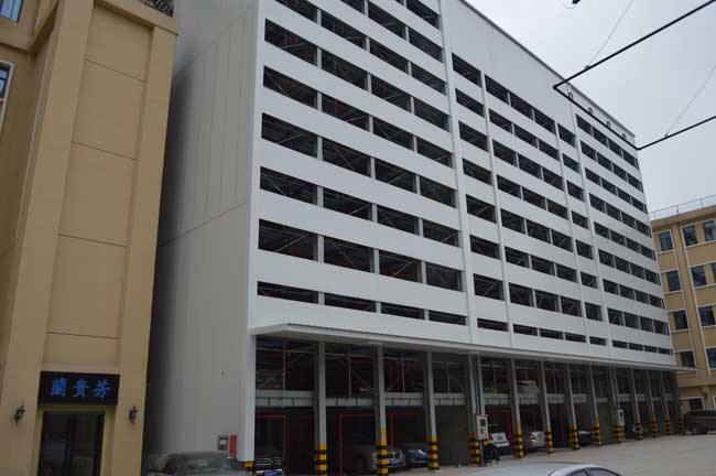 安徽合肥長(zhǎng)江飯店十二層升降橫移式立體停車(chē)車(chē)庫(kù)案例 - 中出網(wǎng)-智能出入口與停車(chē)充電門(mén)戶(hù)