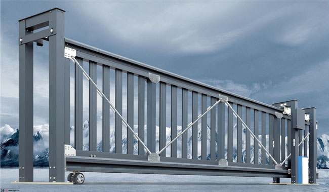 懸掛式直線門908B（深灰色）