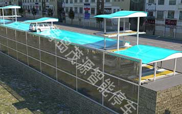 地坑三層簡(jiǎn)易升降立體車(chē)庫(kù)