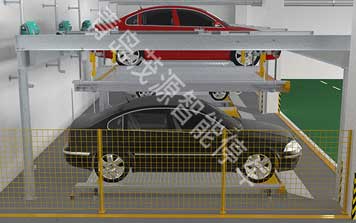 二層升降橫移停車(chē)設(shè)備