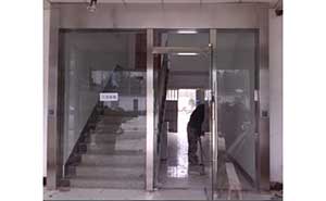 阜陽公安局門禁系統(tǒng)自動門案例