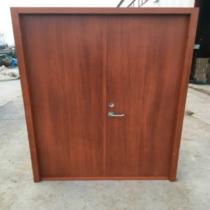 仿木紋鋼質(zhì)防火門