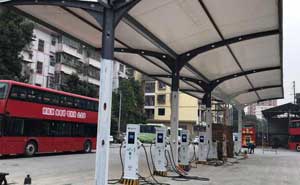 桂林金山公交站充電樁案例 - 中出網(wǎng)-智能出入口與停車充電門戶