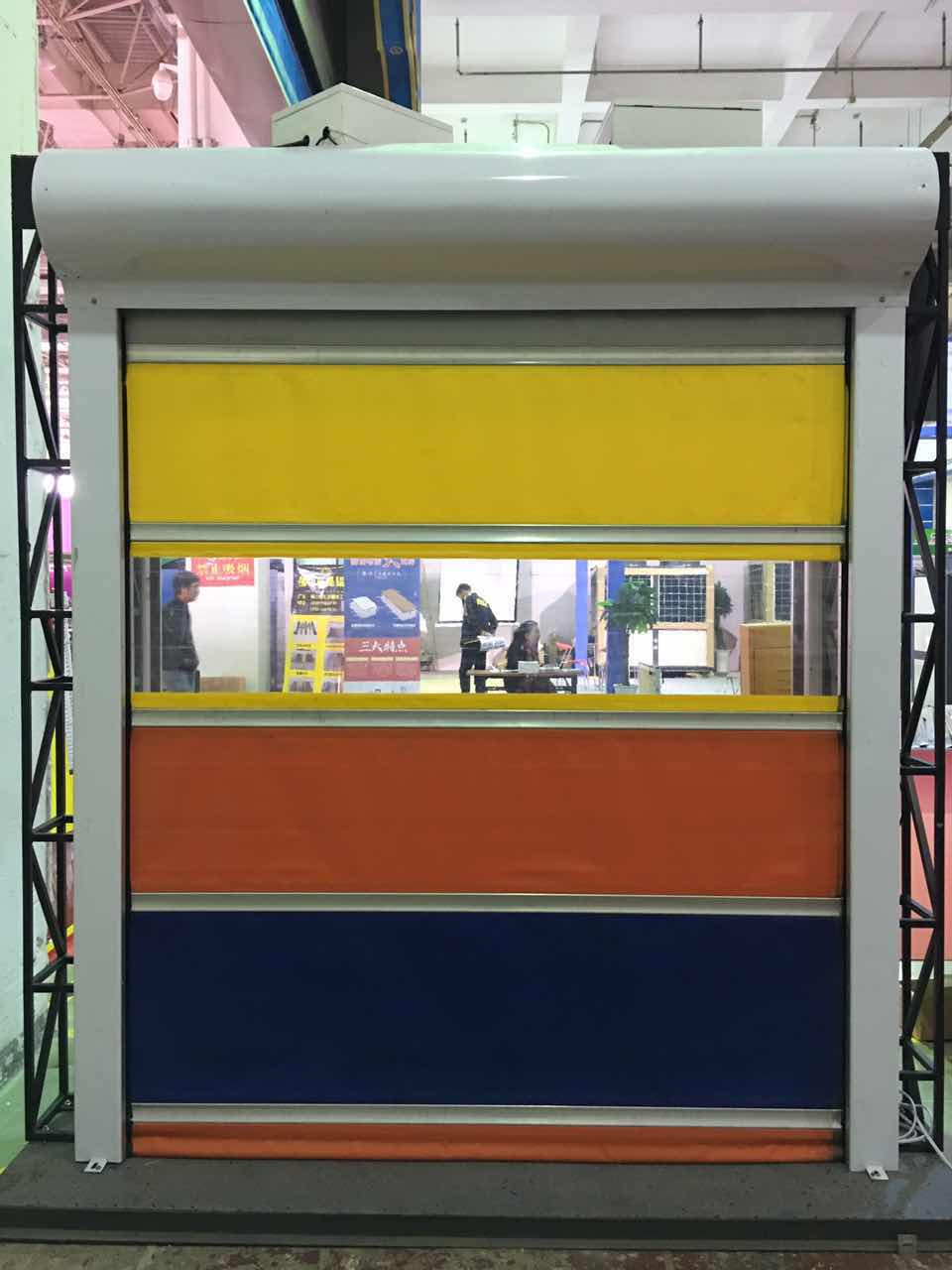 內(nèi)蒙古展會快速門案例 - 中出網(wǎng)-智能出入口與停車充電門戶