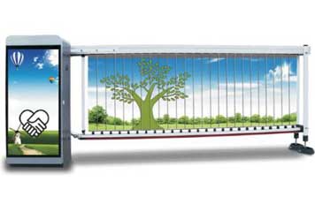 道閘 - D9廣告式翻板道閘